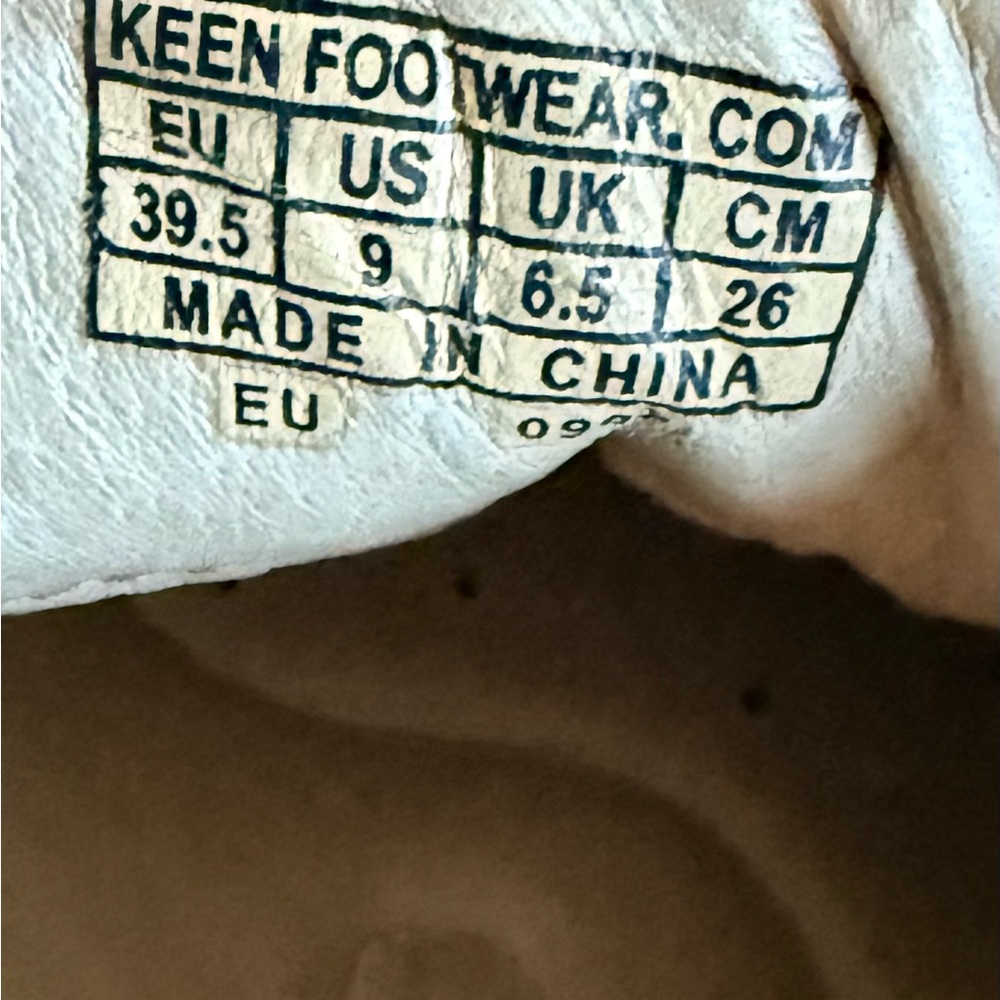 Keen Brown Leather Lace-Up Shoes - Picture 10 of 12